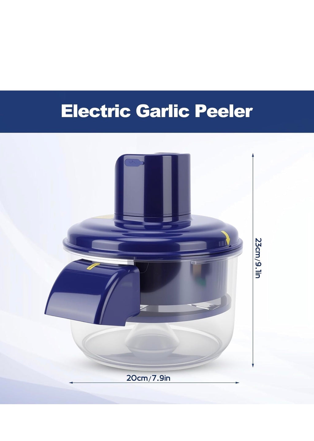 Automatic Electric Vegetable Peeler for Garlic, Grapes, Cherry & Tomatoes – 1300MAH Rechargeable Cordless Fruit Peeling Device with 5-Blade Fast Peel Technology, Compact Kitchen Gadget Gift