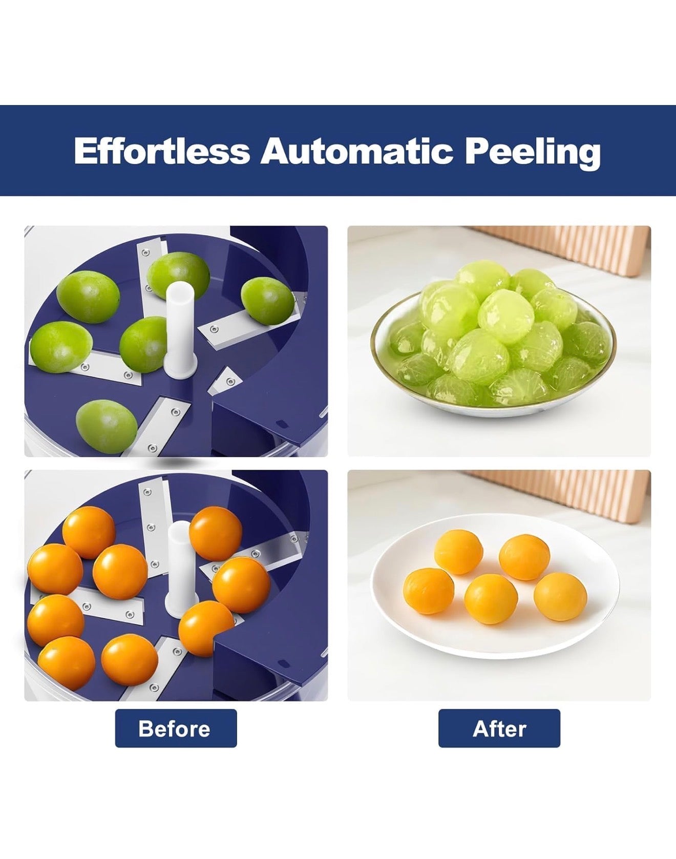 Automatic Electric Fruit & Vegetable Peeler Machine