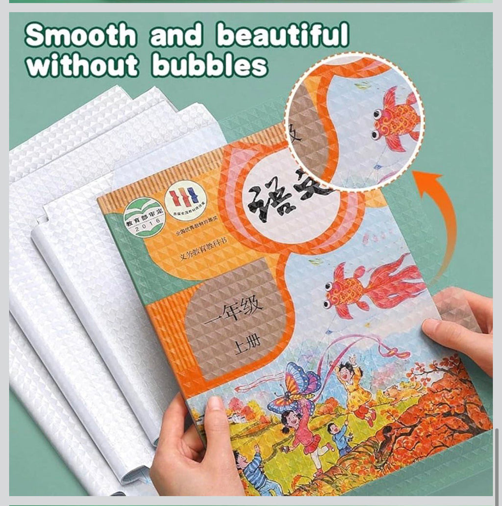 Transparent Book Cover